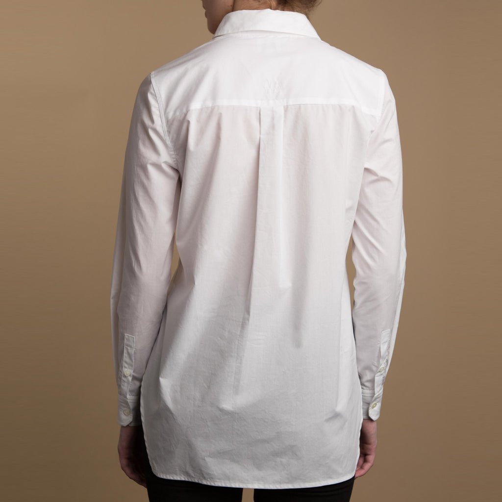 The Trapezoid Pullover - Paper White